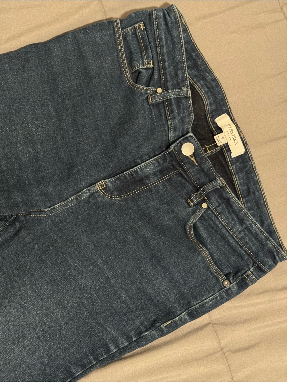 Ann Taylor Indigo Straight-Leg Jeans